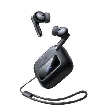 Безжични слушалки – Mcdodo B04 Series (HP-3290) – Bluetooth 5.3, IPX4, TWS, дисплей, връзка за носене – Черен