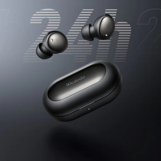 Безжични слушалки – Mcdodo (HP-4490) – Bluetooth 5.4, IPX4, режим за сън – Черен