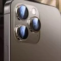 Протектор - Камера за iPhone 17 Pro / iPhone 17 Pro Max - Lito - Титаниево AR стъкло за камера - Сребрист