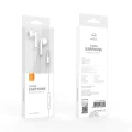 Жични слушалки Element Series – Mcdodo (HP-6080) – in-ear, Jack 3.5mm, 1.2m – Бели