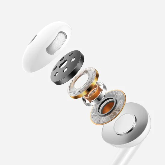 Жични слушалки Element Series – Mcdodo (HP-6080) – in-ear, Jack 3.5mm, 1.2m – Бели