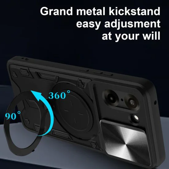 Калъф за OnePlus Nord CE5 - Techsuit - CamGuard Pro - Черен