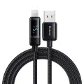Кабел BAT Series – Mcdodo (CA-5000) – USB-A → Lightning, цифров дисплей, 1.2m – Черен