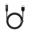 Кабел – Mcdodo (CA-8690) – USB-A → USB-C, 6A, цифров дисплей, 1.2m – Черен