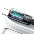 Кабел – Mcdodo (CA-8690) – USB-A → USB-C, 6A, цифров дисплей, 1.2m – Черен
