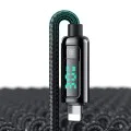 Кабел – Mcdodo (CA-8810) – USB-C → Lightning, 36W, цифров дисплей, 1.2m – Черен