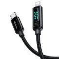 Кабел – Mcdodo (CA-8810) – USB-C → Lightning, 36W, цифров дисплей, 1.2m – Черен