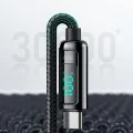Кабел – Mcdodo (CA-8820) – USB-C → USB-C, 100W, цифров дисплей, 1.2m – Черен