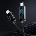 Кабел – Mcdodo (CA-8820) – USB-C → USB-C, 100W, цифров дисплей, 1.2m – Черен