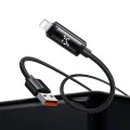 Кабел за данни – Mcdodo (CA-7970) – USB-A → Lightning, двоен LED дисплей, 3A, 1.2m – Черен
