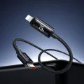 Кабел за данни – Mcdodo (CA-7990) – USB-C → Lightning, двоен LED дисплей, 36W, бързо зареждане, 1.2m – Черен
