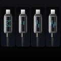 Кабел за данни – Mcdodo (CA-5250) – USB-A → Lightning, LED дисплей, 1.2m – Черен