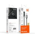 Кабел за данни – Mcdodo (CA-5250) – USB-A → Lightning, LED дисплей, 1.2m – Черен