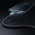 Кабел за данни – Mcdodo (CA-2350) – USB-C → USB-A, 6A, LED дисплей, 1.2m – Черен