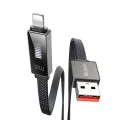 Кабел Rythm Series – Mcdodo (CA-4970) – USB-A → Lightning, 3A, LED дисплей, 1.2m – Черен