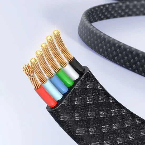 Кабел Rythm Series – Mcdodo (CA-4980) – USB-A → Type-C, 6A, LED дисплей, бързо зареждане, 1.2m – Черен