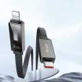 Кабел Rythm Series – Mcdodo (CA-4960) – Type-C → Lightning, 36W, LED дисплей, бързо зареждане, 1.2m – Черен