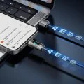 Кабел за данни – Mcdodo (CA-3620) – USB-A → Lightning, 3A, цифров дисплей, Auto Power Off, прозрачен дизайн, 1.2m – Черен