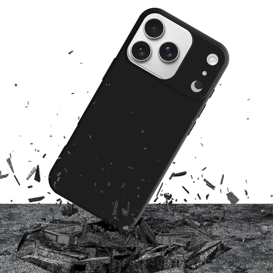 Калъф за iPhone 17 Pro Max - 3mk - Matt Case Pro - Черен