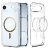 Калъф за iPhone 17 Air - Spigen - Ultra Hybrid MagSafe - Прозрачен/Златен