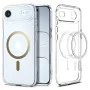 Калъф за iPhone 17 Air - Spigen - Ultra Hybrid MagSafe - Прозрачен/Златен