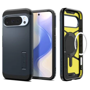 Калъф за Google Pixel 10 Pro XL - Spigen - Tough Armor MagSafe - Метално Сив