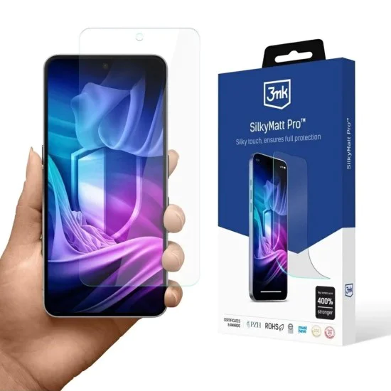 Протектор за Nothing Phone (3a) / (3a) Pro - 3mk - Копринено матово защитно фолио Pro - Прозрачно