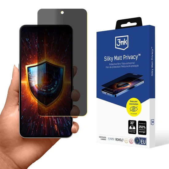 Протектор екран за Nothing Phone (3a) / (3a) Pro - 3mk - Защитно фолио Silky Matt - Privacy