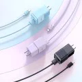 Кабел за данни – Mcdodo (CA-3650) – Type-C → USB-A, прозрачен дизайн, 100W, 1.2m – Черен