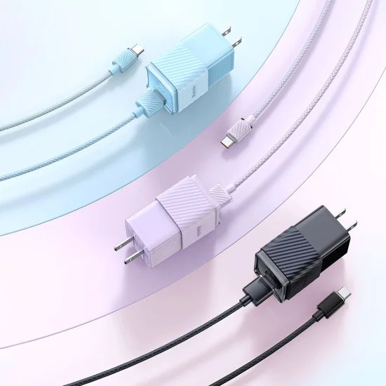 Кабел за данни – Mcdodo (CA-3650) – Type-C → USB-A, прозрачен дизайн, 100W, 1.2m – Черен