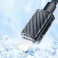 Кабел за данни – Mcdodo (CA-3660) – Type-C → Lightning, прозрачен дизайн, 36W, 1.2m – Черен