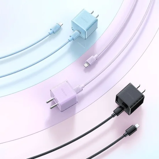 Кабел за данни – Mcdodo (CA-3660) – Type-C → Lightning, прозрачен дизайн, 36W, 1.2m – Черен