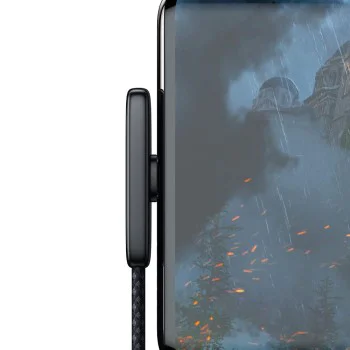 Кабел за данни – Mcdodo (CA-3360) – USB-C → USB-C, 90° дизайн, 65W, LED индикатор, 1.2m – Черен