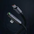 Кабел за данни – Mcdodo (CA-3350) – Type-C → Lightning, 90° дизайн, 36W, LED индикатор, 1.2m – Черен