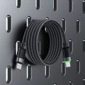 Кабел Self-Winding Series – Mcdodo (CA-2000) – USB-C → USB-C, 60W, бързо зареждане, 1.2m – Черен