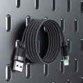 Кабел Self-Winding Series – Mcdodo (CA-6000) – USB-A → Lightning, 3A, 1.2m – Черен