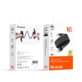 Кабел Self-Winding Series – Mcdodo (CA-5650) – USB-A → USB-C, 6A, 1.2m – Черен