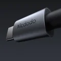 Кабел за данни – Mcdodo (CA-6940) – със светлина при зареждане, USB-C → Lightning, прозрачен кабел, 36W, 1.2m – Черен