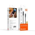 Кабел – Mcdodo (CA-8190) – със 7 цветни светлини, USB-C → Lightning, 36W, 3A, 1.2m – Черен