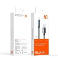 Кабел за данни – Mcdodo (CA-5660) – с дишаща светлина, USB-A → Lightning, 3A, 1.2m – Черен