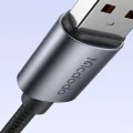 Кабел за данни – Mcdodo (CA-5660) – с дишаща светлина, USB-A → Lightning, 3A, 1.2m – Черен