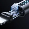 Кабел за данни – Mcdodo (CA-5710) – с дишаща светлина, USB-C → Lightning, 36W, 3A, 1.2m – Черен