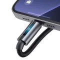 Кабел за данни – Mcdodo (CA-5740) – с дишаща светлина, USB-C → USB-C, 100W, 5A, 1.2m – Черен