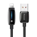 Кабел за данни – Mcdodo (CA-0010) – Auto Brightness, USB-A → Lightning, 3A, 1.2m – Черен