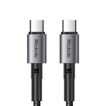 Кабел за данни – Mcdodo (CA-3130) – Type-C → Type-C, PD бързо зареждане, 3.25A, 65W, 1m – Черен