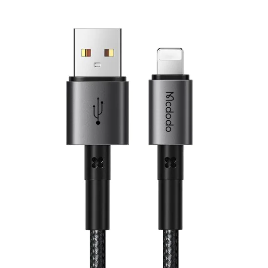 Кабел за данни – Mcdodo (CA-3580) – Lightning → USB-A, 3A, 1.2m – Черен
