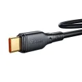 Кабел за данни – Mcdodo (CA-3310) – Type-C → Type-C, бързо зареждане, 240W, 5A, 1.2m – Черен