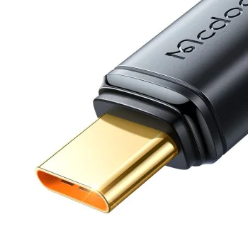 Кабел за данни – Mcdodo (CA-3310) – Type-C → Type-C, бързо зареждане, 240W, 5A, 1.2m – Черен