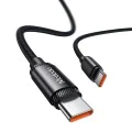 Кабел за данни – Mcdodo (CA-3680) – Type-C → Type-C, бързо зареждане, 5A, 240W, 1.2m – Черен