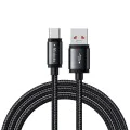 Кабел за данни – Mcdodo (CA-4730) – USB-A → Type-C, бързо зареждане, 6A, 120W, LED индикатор, 1.5m – Черен